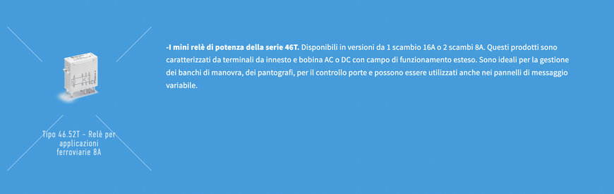 PRODOTTI FINDER PER IL SETTORE FERROVIARIO
